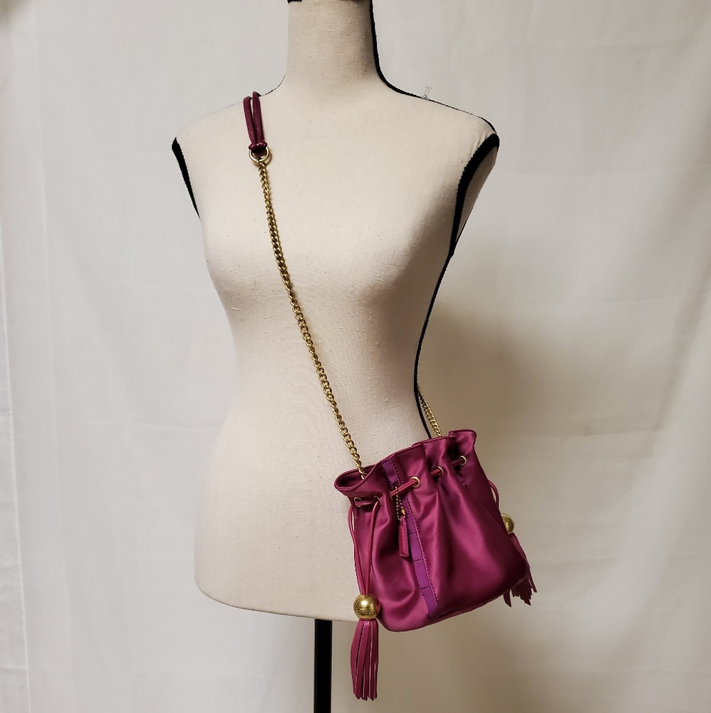Coach drawsting crossbody bag Rare*